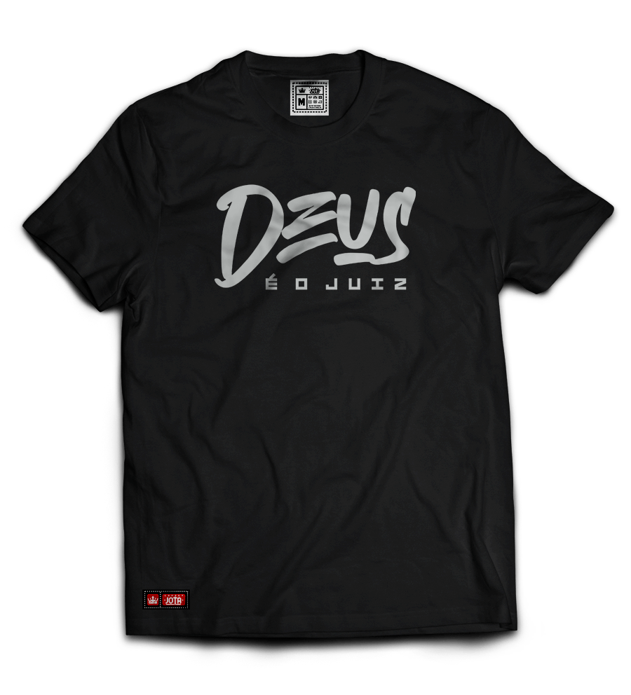 CAMISETA DEUS É O JUIZ