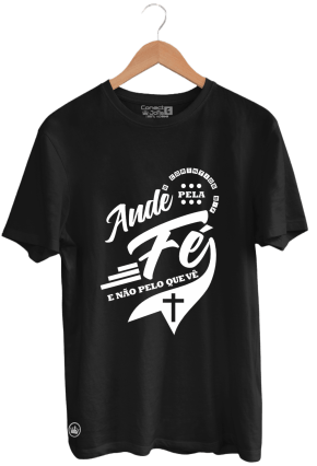 CAMISETA ANDE PELA FÉ