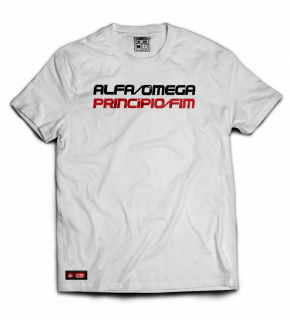 CAMISETA ALFA E OMÊGA