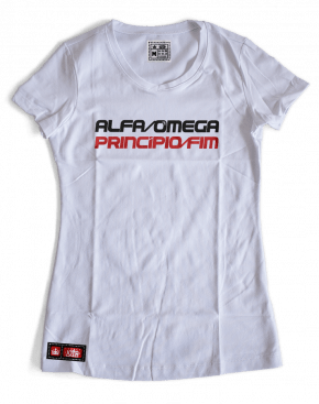 CAMISETA ALFA E OMÊGA