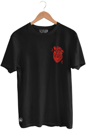 CAMISETA FAZ UM CORAÇÃO PURO