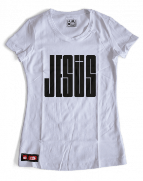 CAMISETA JESUS E A CRUZ